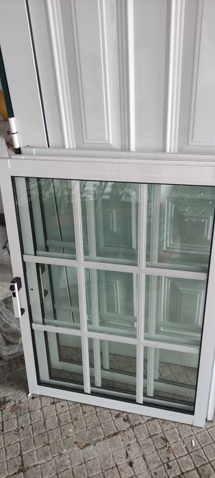 Janelas alumínio vidro duplo 100x140