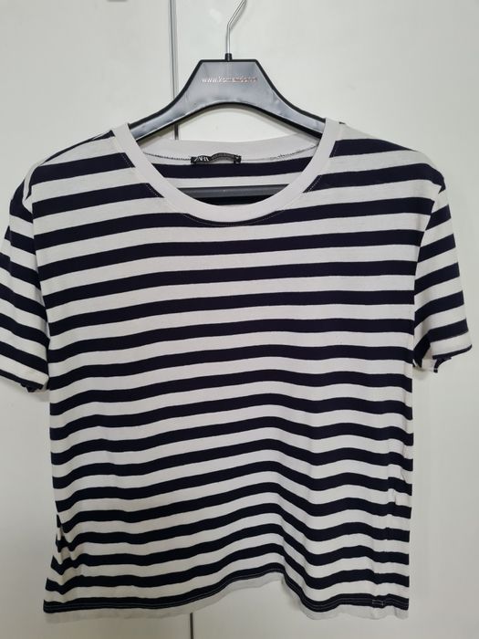 Tshirt w paski zara