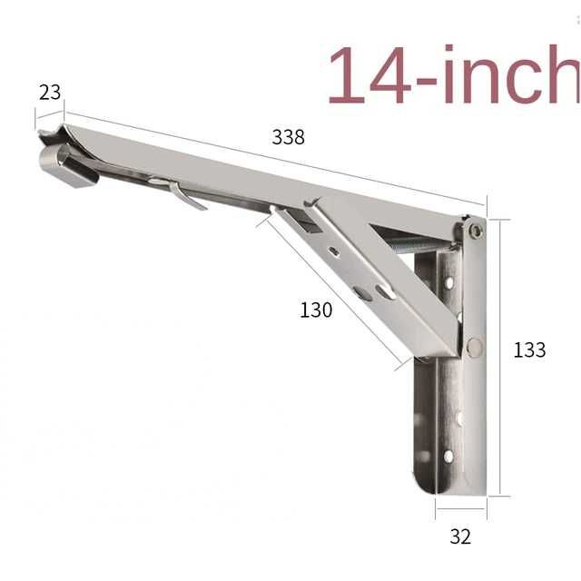 Откидная консоль 14” (335мм) для раскладного стола.