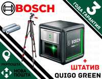 Лазерный нивелир BOSCH Quigo green Уровень Kapro 862 S Green Cubix
