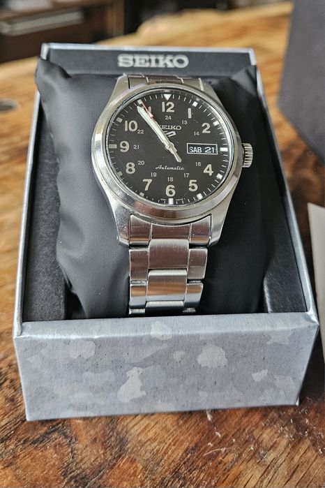 1 Rok gwarancji ! Super Cena zegarek Seiko 5 Automatic srpg27k1