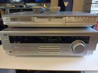 Zestaw JVC RX 7022 R + nagrywarka JVC