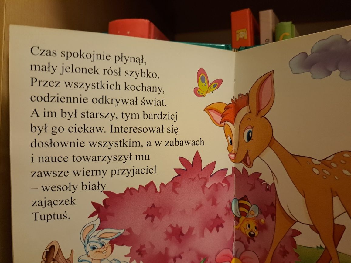 Książka ilustrowana Bambi