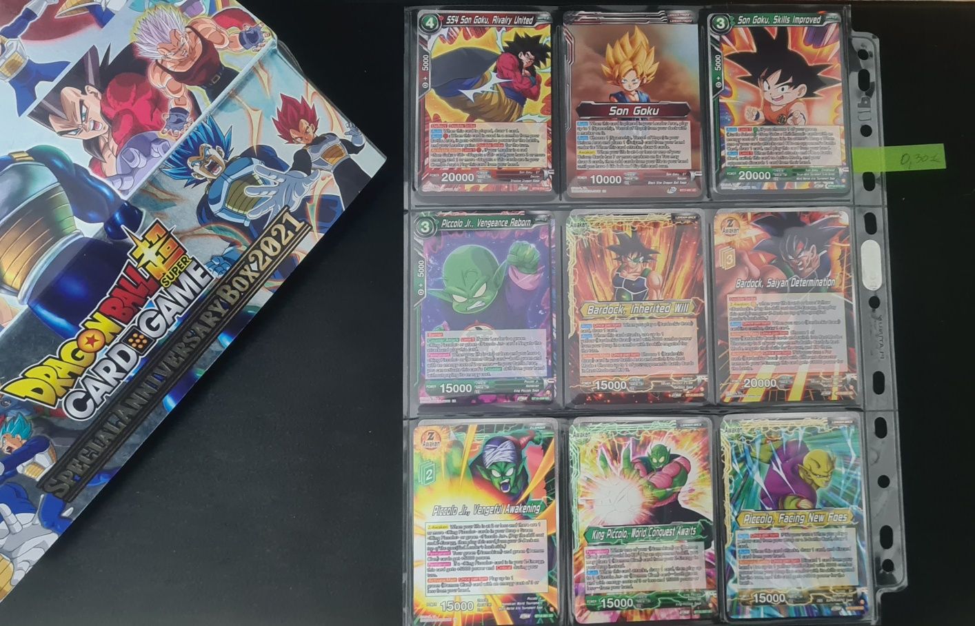 Cartas dragon ball