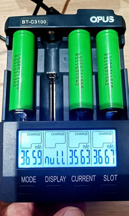 Аккумуляторы 18650 LG MJ 1 на  3500MAH