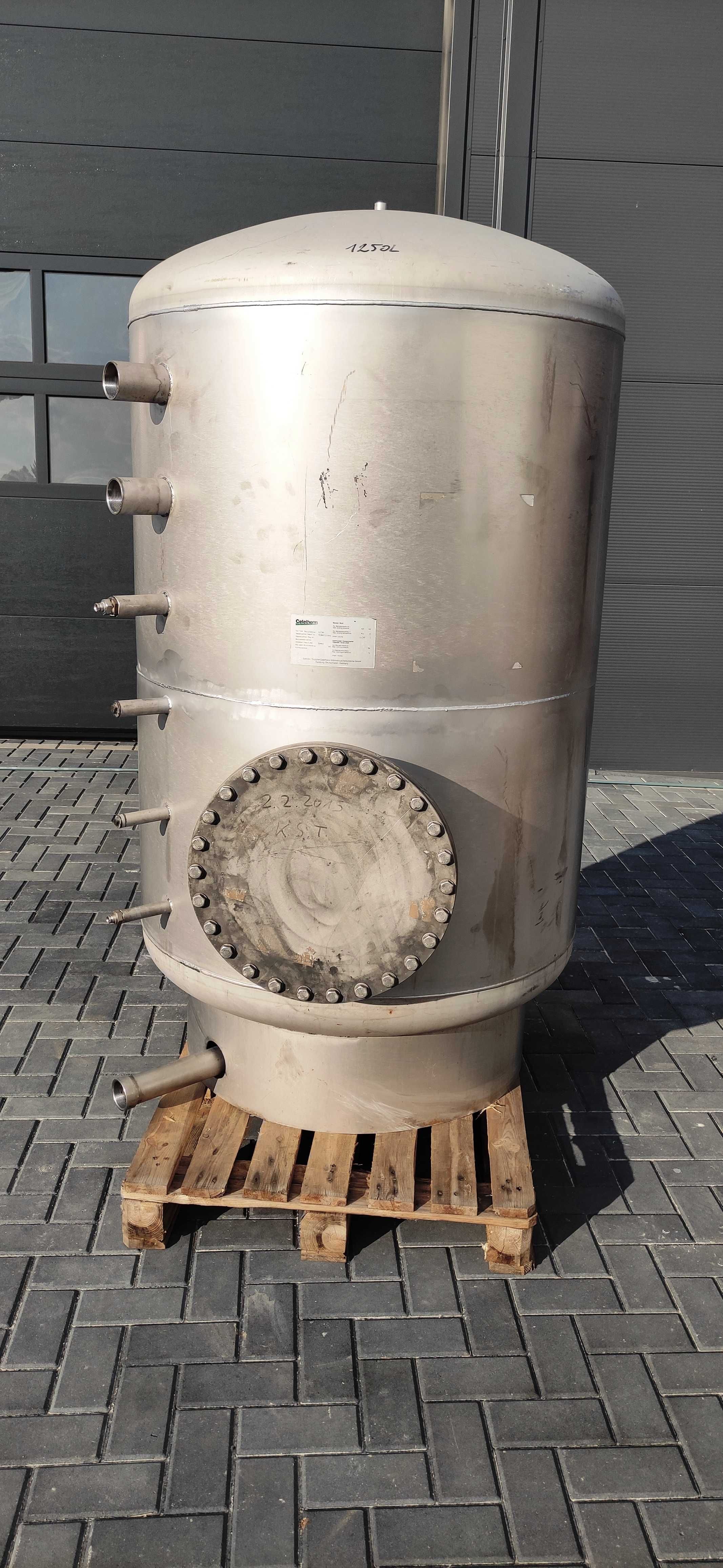 Bufor bojler 1000 / 1250 L zbiornik nierdzewny FWT RUDERT nierdzewka
