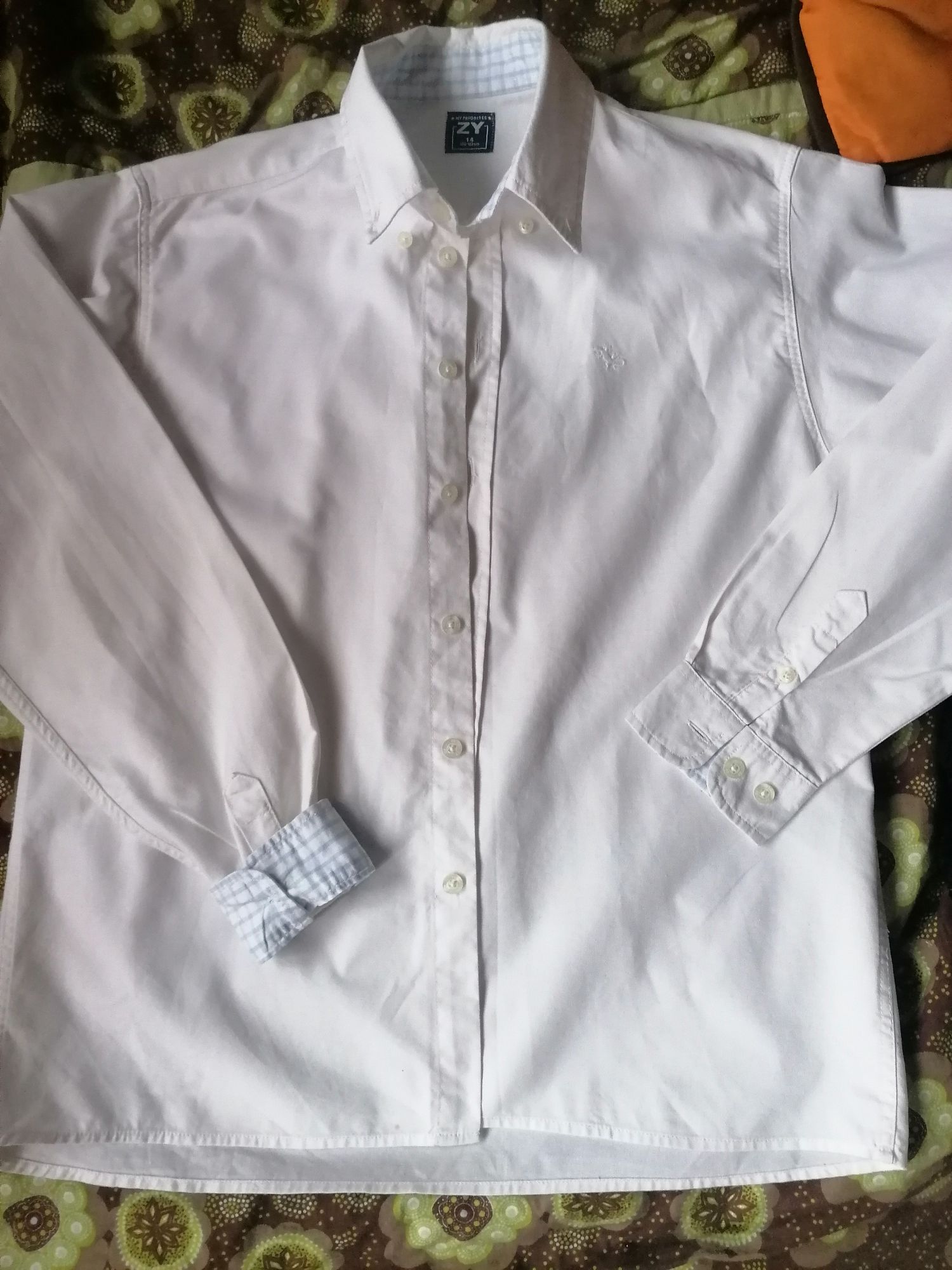 Camisa branca Zippy 13-14 anos