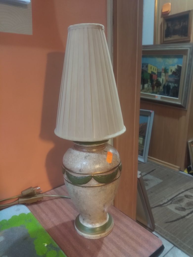 Lampka stołowa nocna ceramiczna
