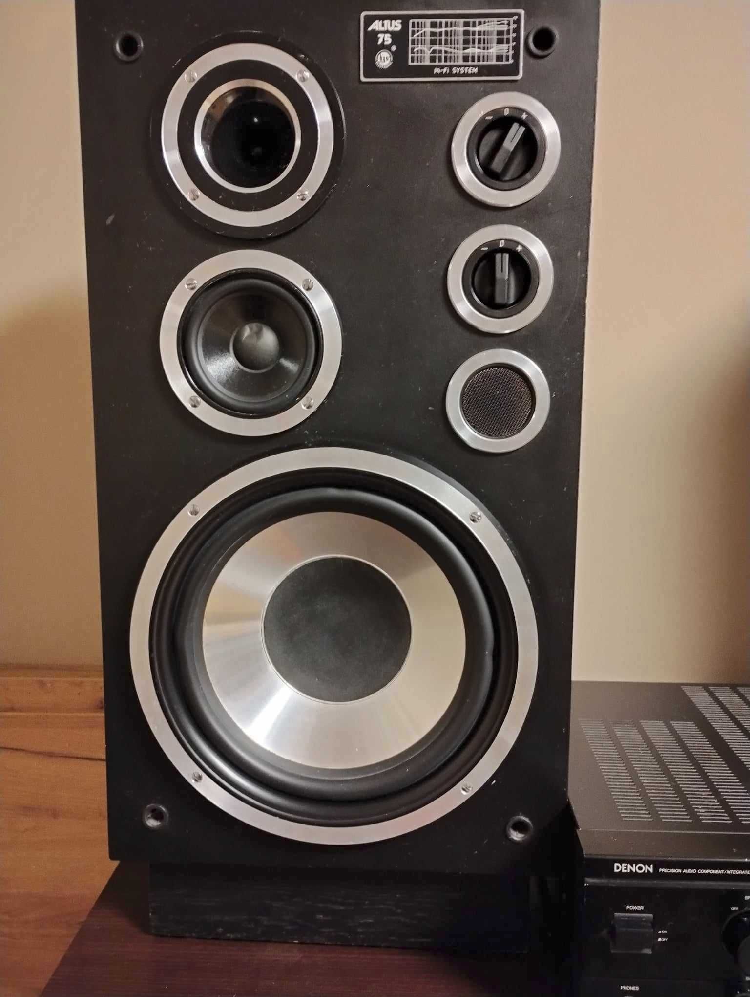 Denon wzmacniacz + kolumny