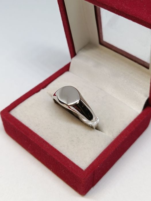 Srebrny sygnet rozmiar 27 srebro próby 925