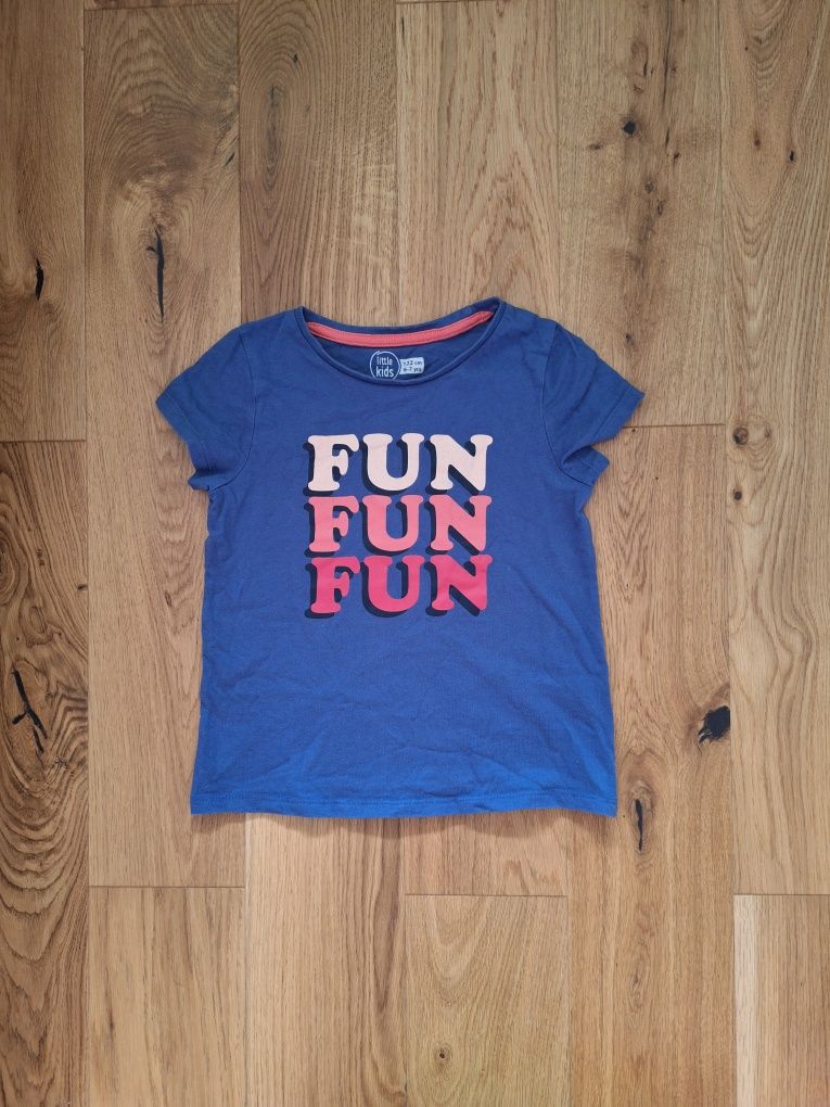 Little Kids bluzka z krotkim rekawem r. 122 t-shirt
