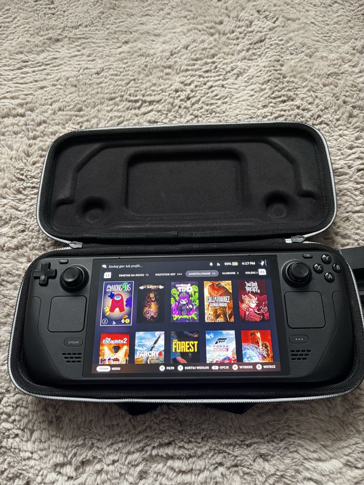 Steam deck OLED + podstawka