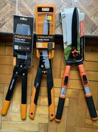 Ножиці для живоплоту Fiskars PowerGear HS72, HSX92, Wilkinson Sword