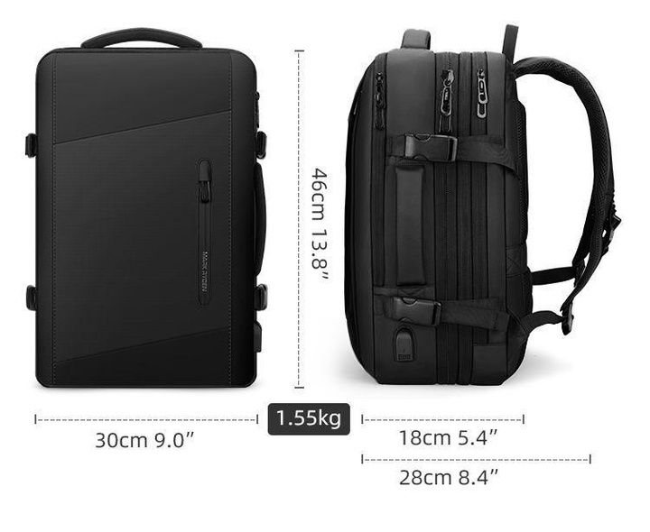 Рюкзак Mark Ryden Infinity 26< 39L сумка ноутбук 17 валіза чемодан YKK