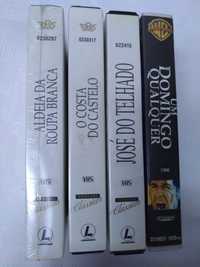 Filmes em VHS antigos