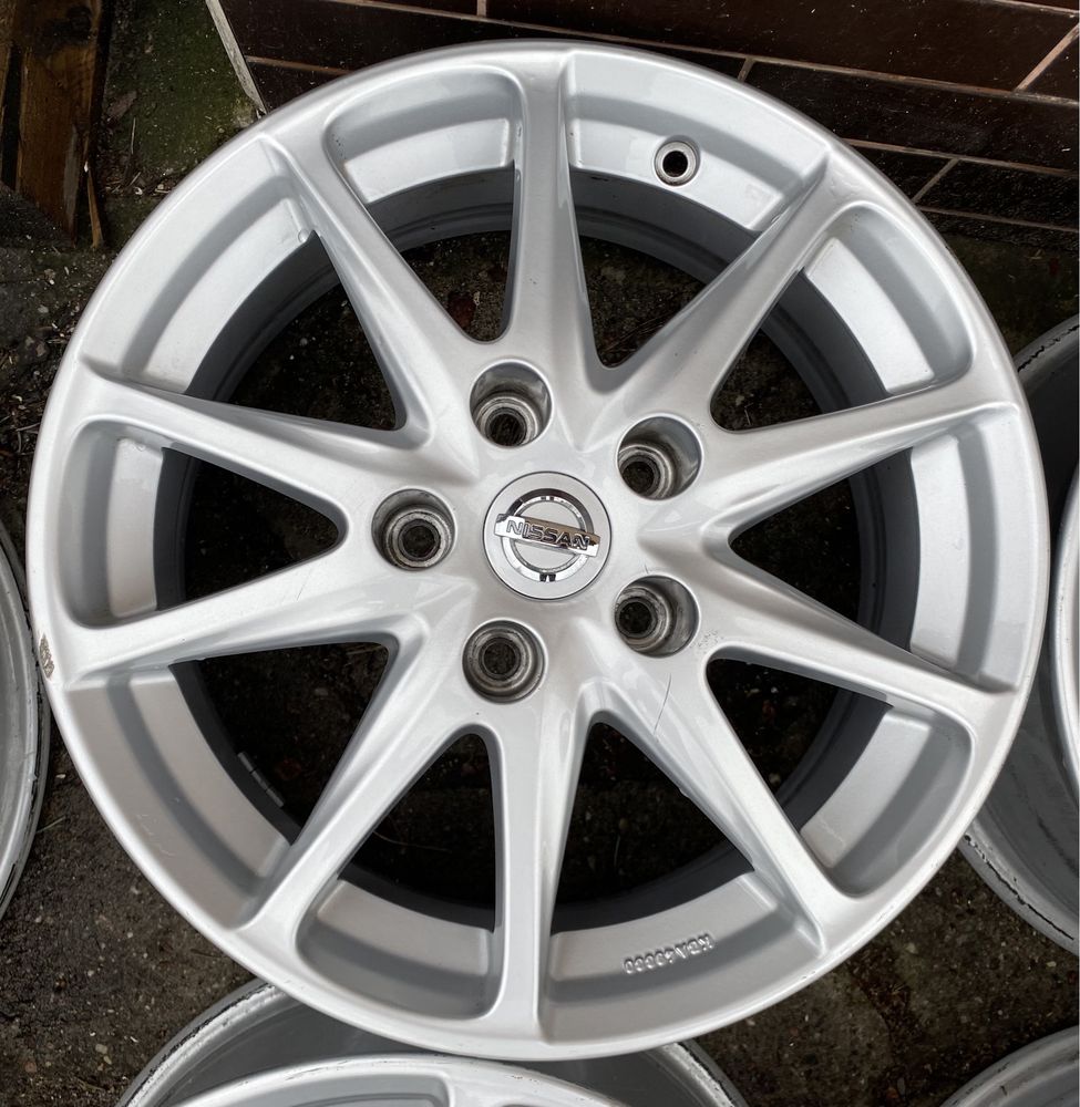 Felgi aluminiowe 16” Nissan Pulsar Qashqai Juke X-Trail Leaf Dacia