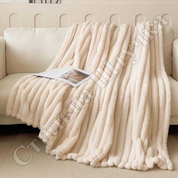 Шикарні покривала Шарпей полоса 5см, розмір Євро (200х230) в сумці