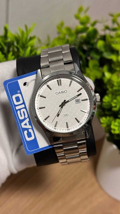 Годинник Casio MTP VD03b white | часы наручные 1183 | A159 | 1302