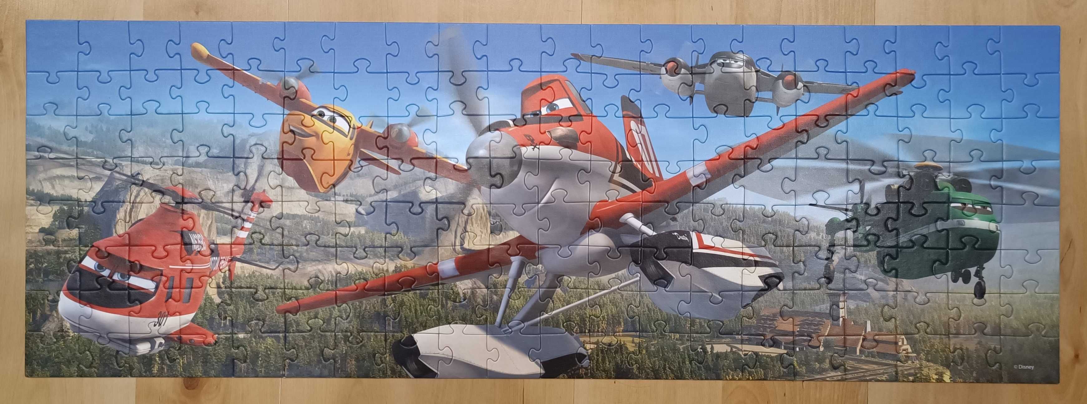 PLANES samoloty Disney-puzzle, książeczki