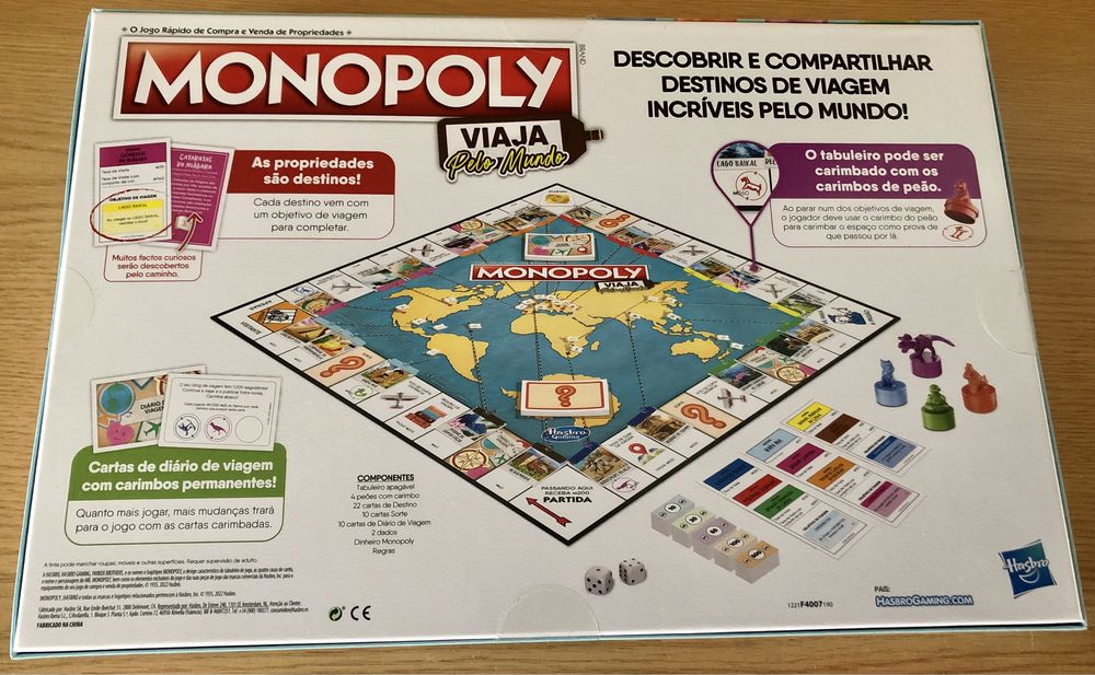 Monopoly Viagem pelo Mundo ( *NOVO )