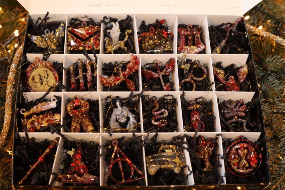 Kalendarze adwentowe / prezent w stylu Harry Pottera 25 sztuk