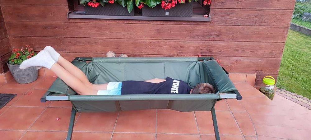 Mata Karpiowa Jaxon Duża Solidna Typu Kołyska