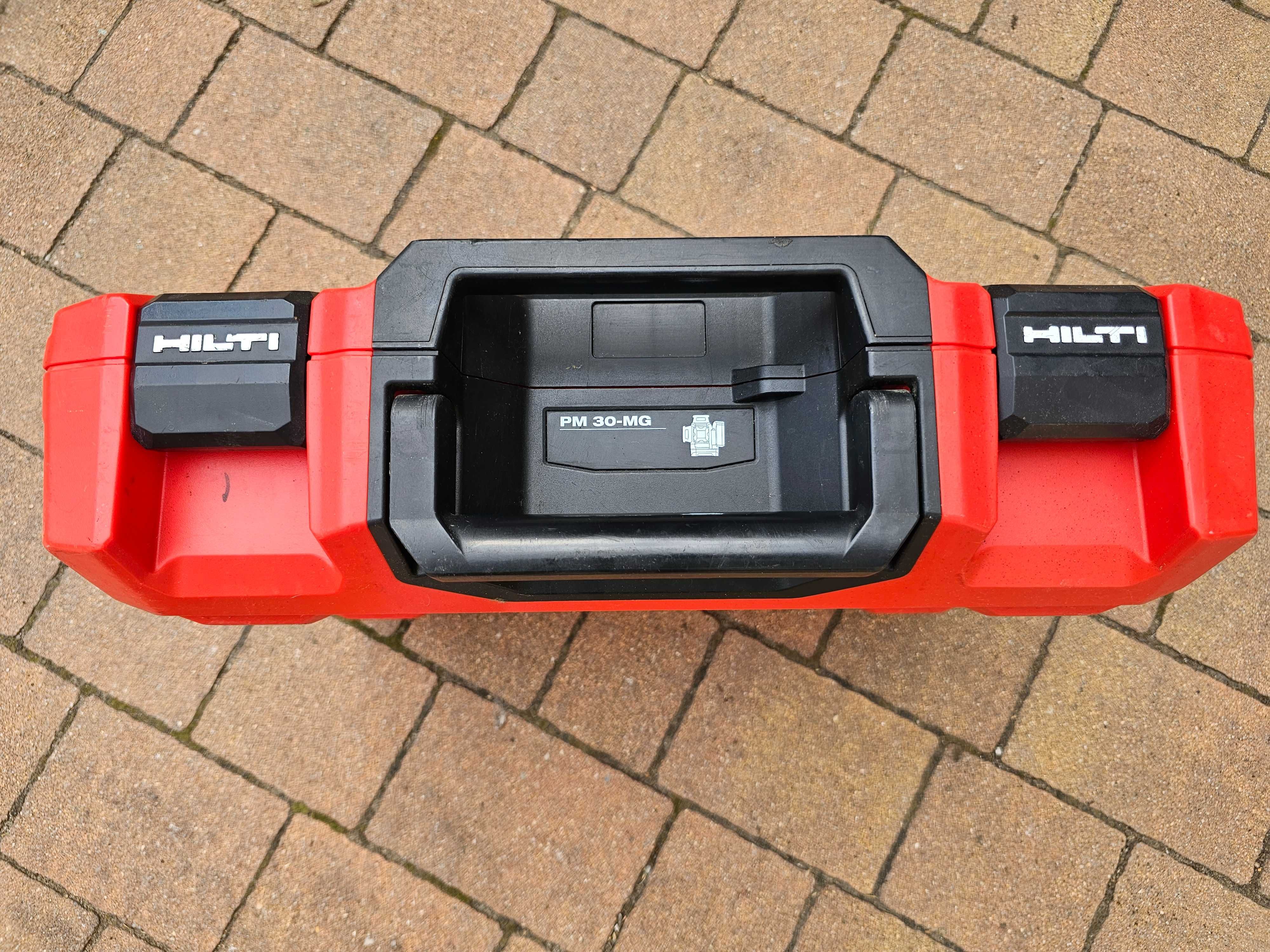 HILTI PM 30-MG zestaw 2xAku ładowarka walizka   2022