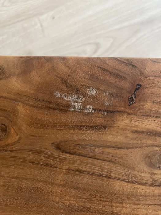 Stolik kawowy, ława, drewno akacjowe