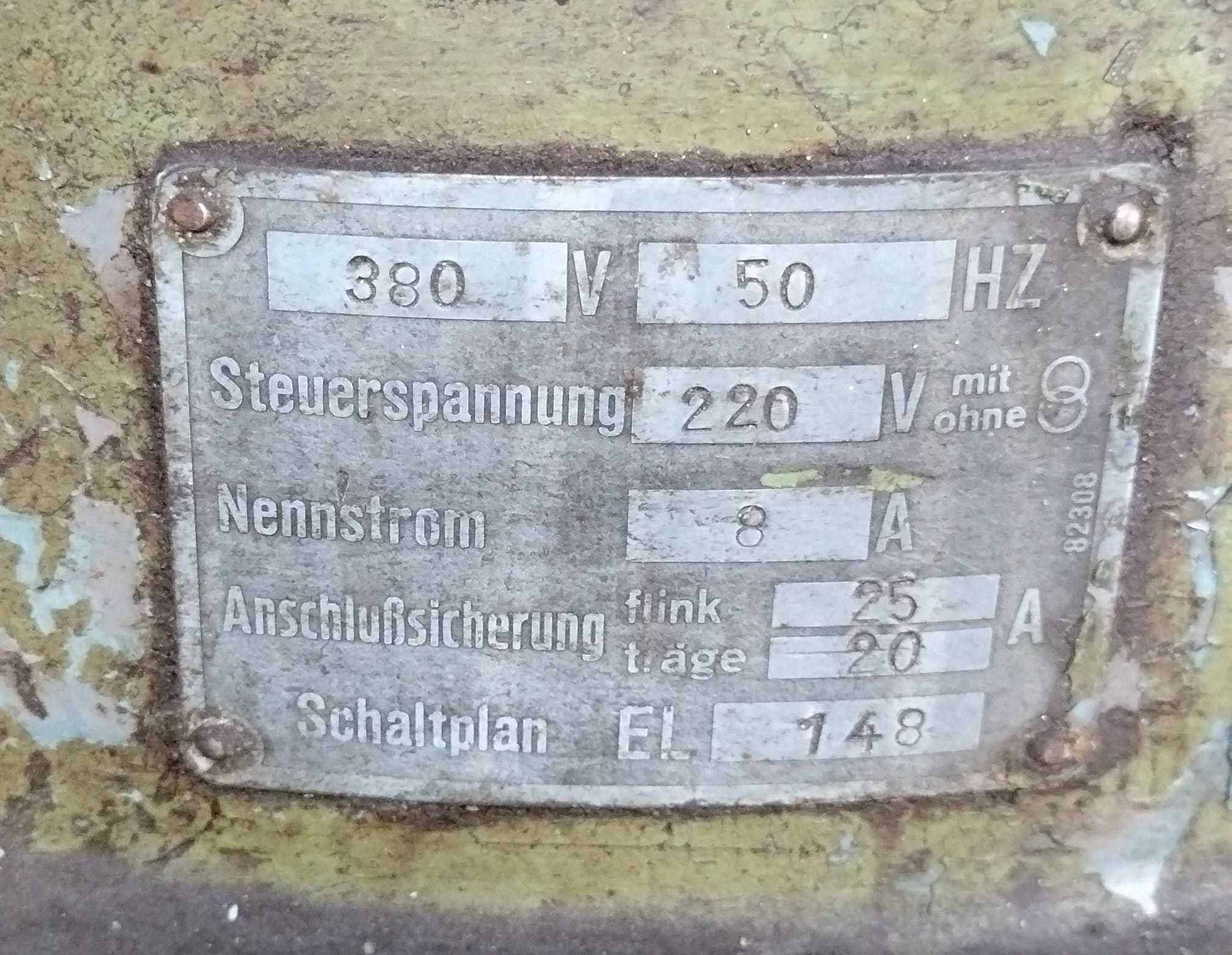 Wiertarka promieniowa radialna HELLER RB 50/1500 ze szczękami
