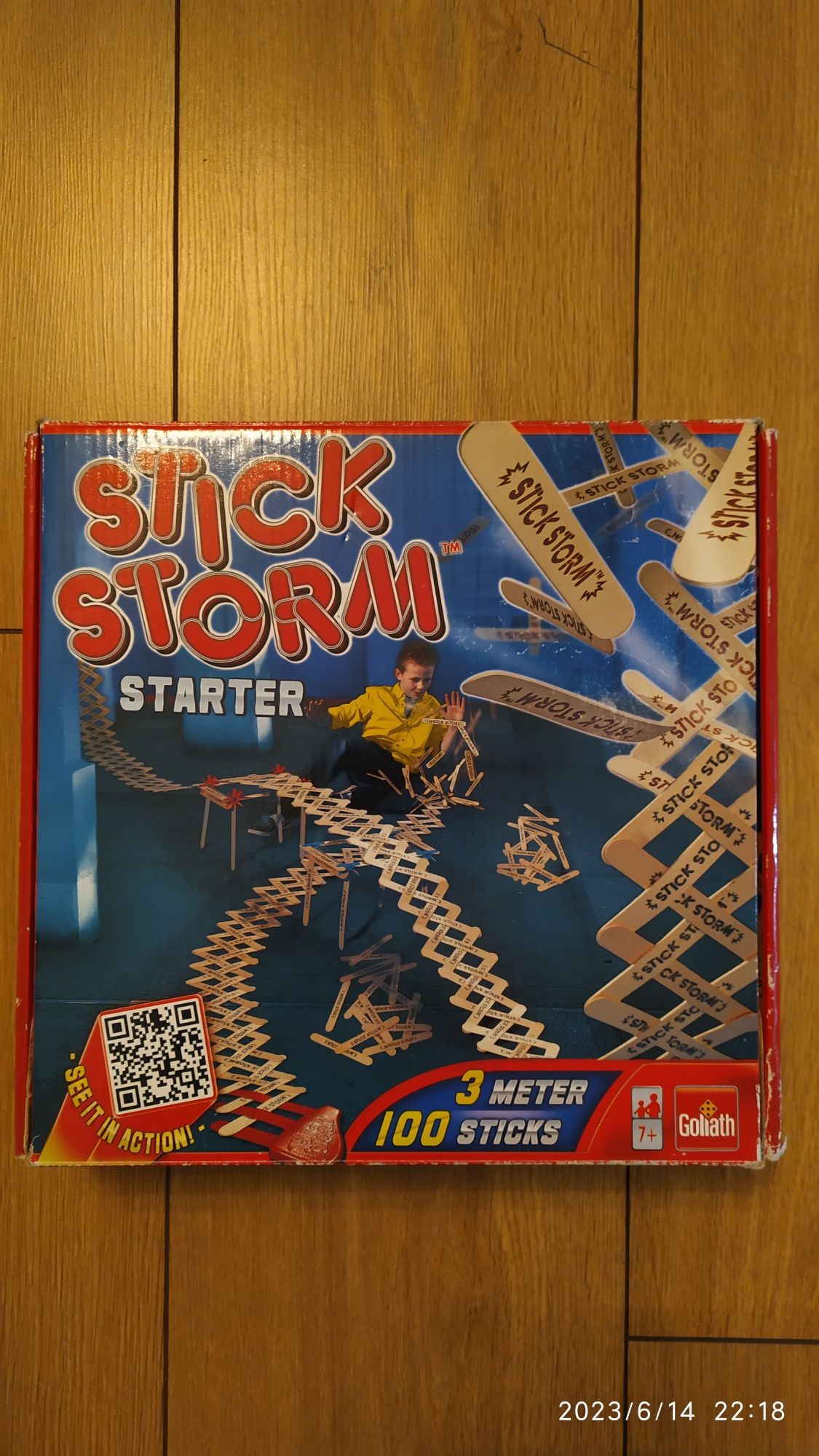 Stick Storm Starter gra zręcznościowa. Wiek 7+