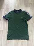 Футболка fred perry original green size s-m, лампасы