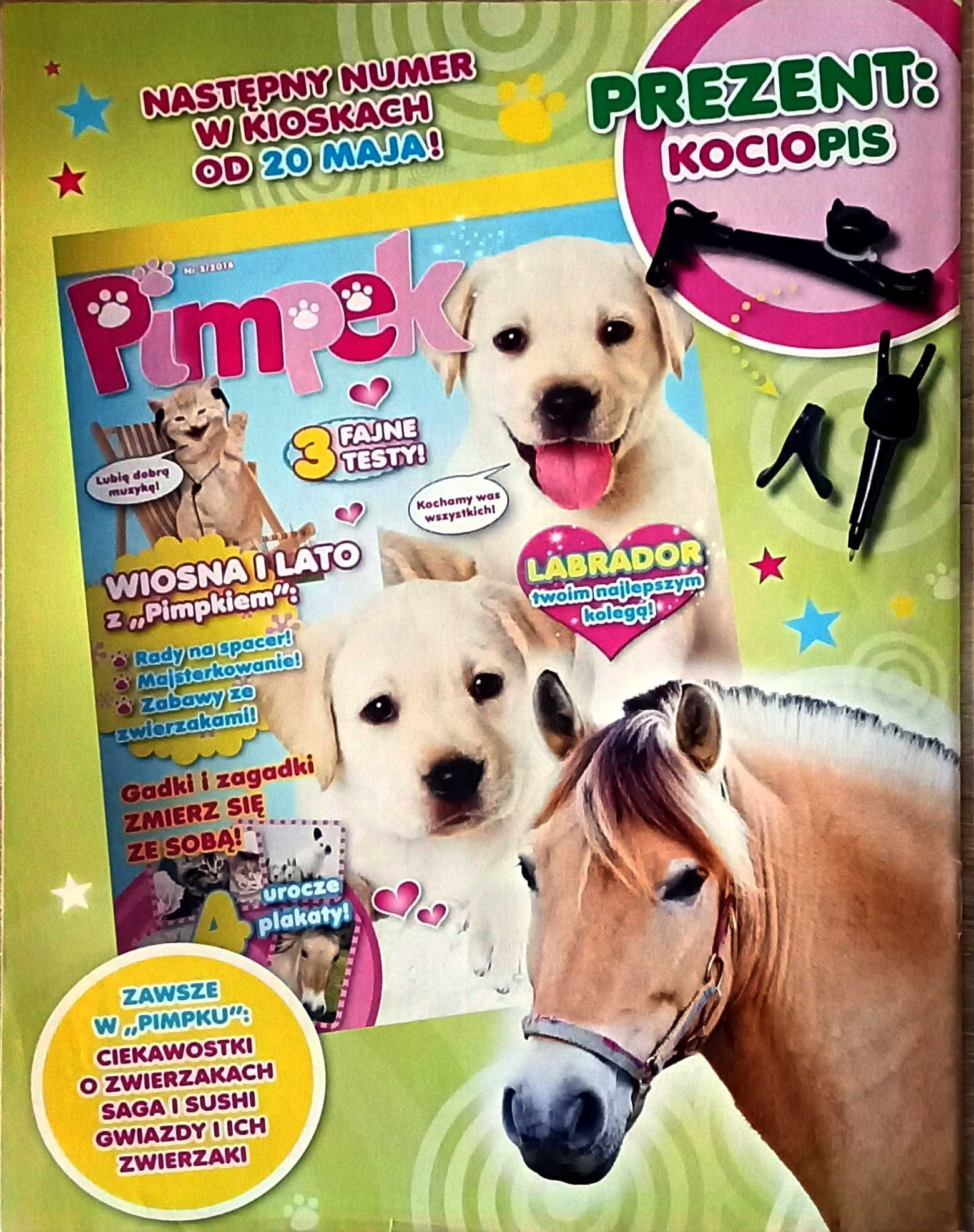 Pimpek dla małych miłośników zwierząt 2/2016