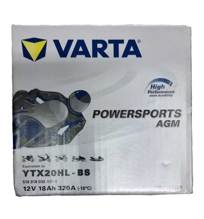 Akumulator Varta Sportsman S  / Scrambler S 12v 18Ah 320A YTX20HL-BS
