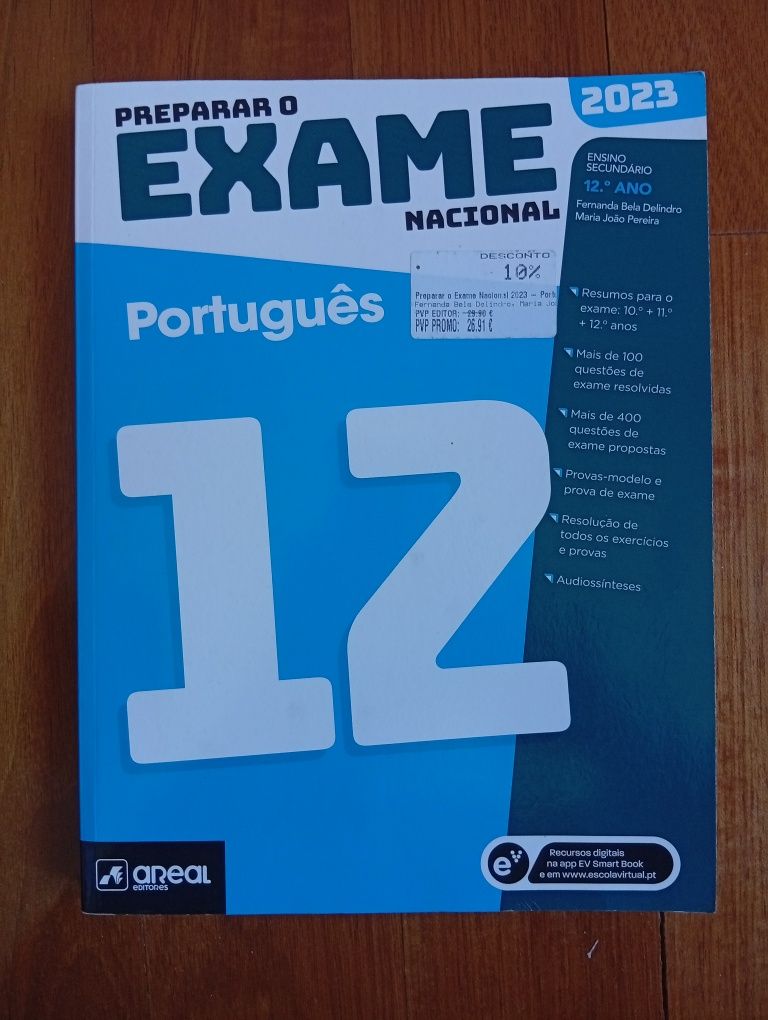 Livro para exame de português - preparar o exame nacional
