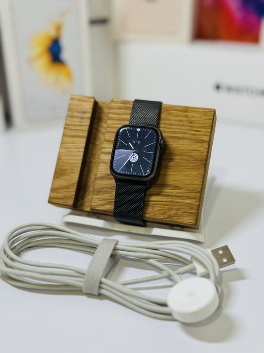 Apple Watch 7 stainless steel стальні