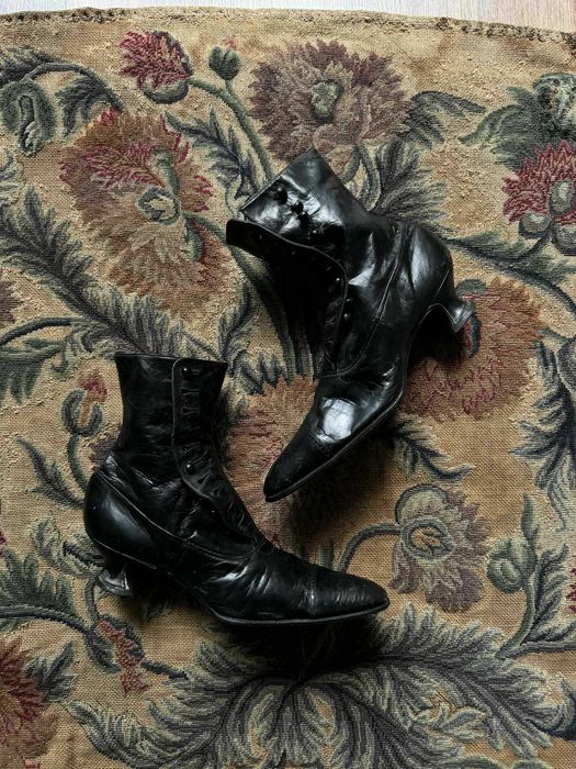 Buty antyk XIX wiek przedwojenne 1900 secesja