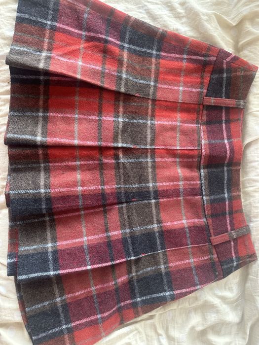 Тенісна міні спідниця , плісерована, осіння