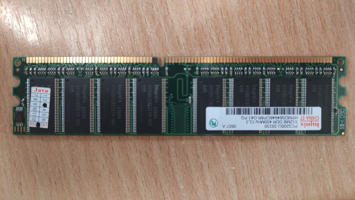 Оперативна пам'ять DDR 512 MB