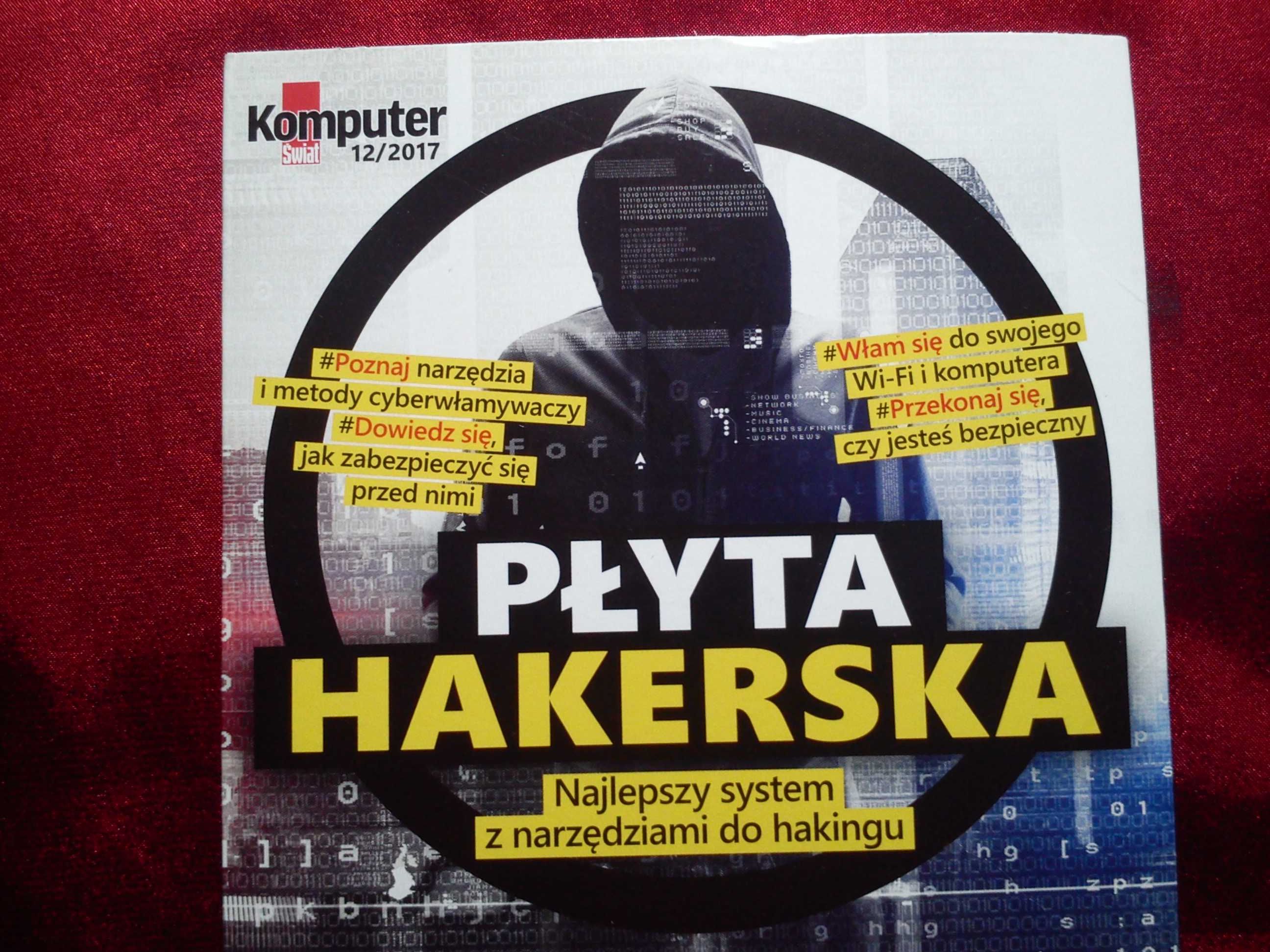 DVD Płyta hakerska, anonimowa  z "Komputer Świat"