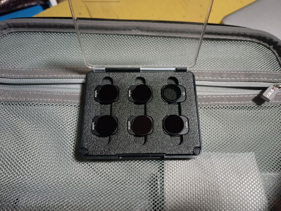 Drone Dji mini 3 + bolsa de transporte e filtros