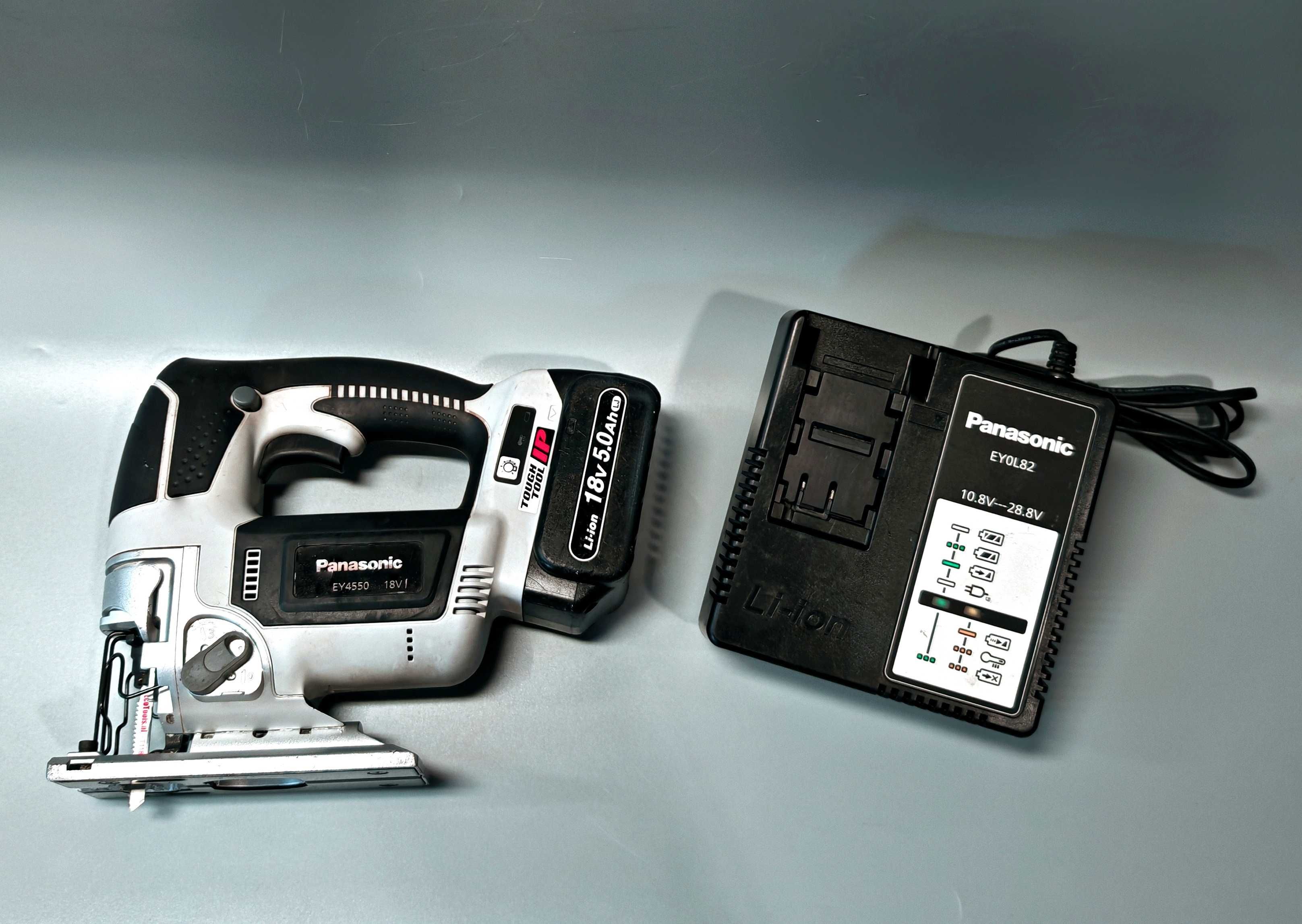 Wyrzynarka Akumulatorowa Panasonic EY4550 18V Aku 5.0 Ah 2020 Rok !