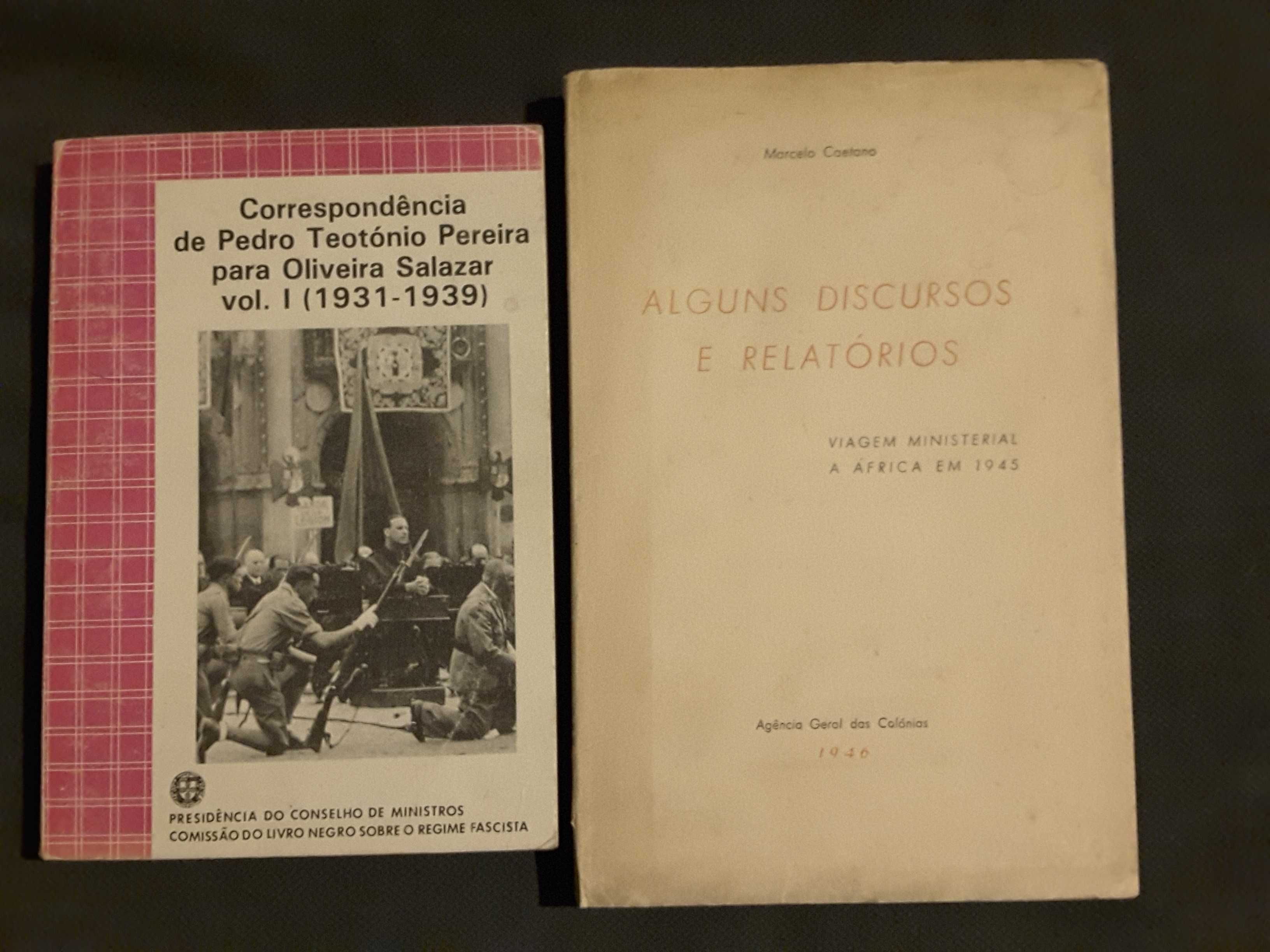 Teotónio Pereira-Salazar/Marcello Caetano/ Mário de Figueiredo-Salazar