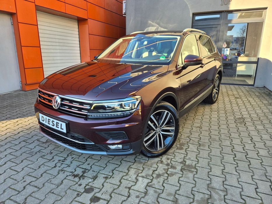 Volkswagen Tiguan Volkswagen Tiguan 2.0 TDI Highline 4Motion BlueMotion 190 KM.