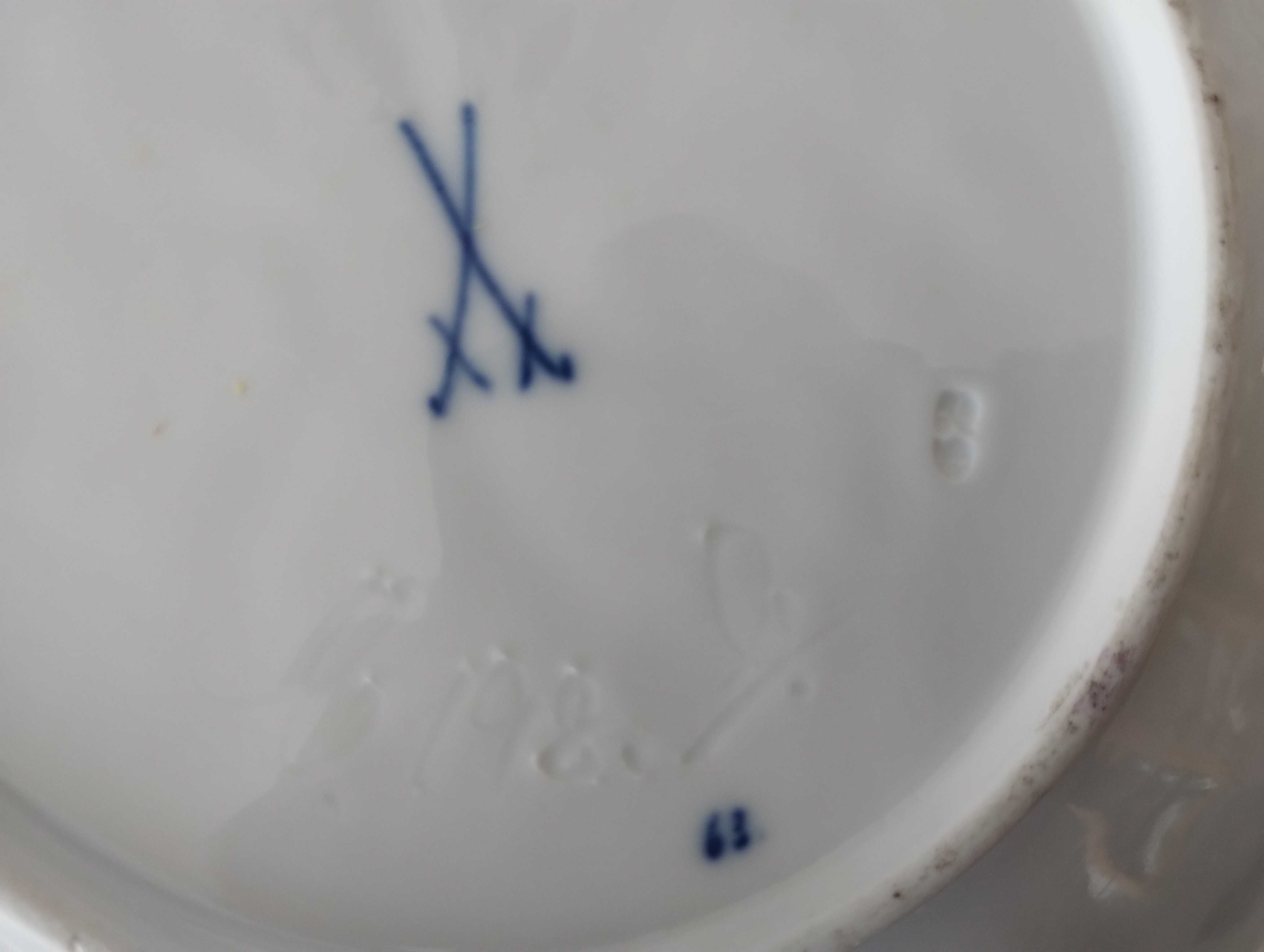 Porcelanowa patera Miśnia