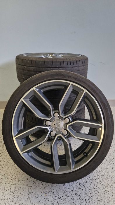 Felgi aluminiowe Koła  audi a3 as 8v0 18" 5x112 opony letnie  oryginał