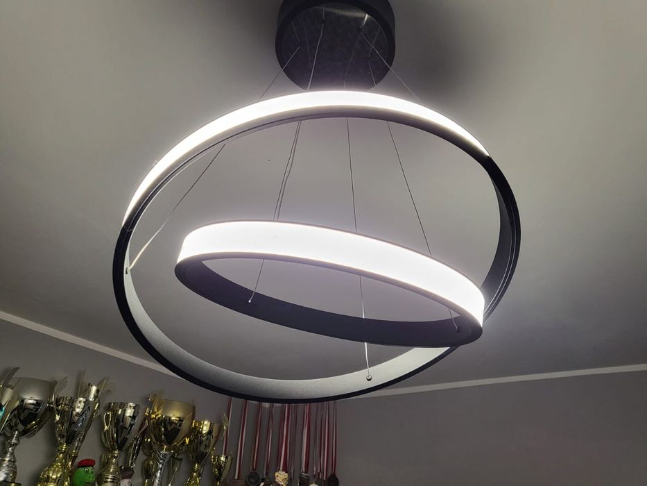 Lampa LED okręgi