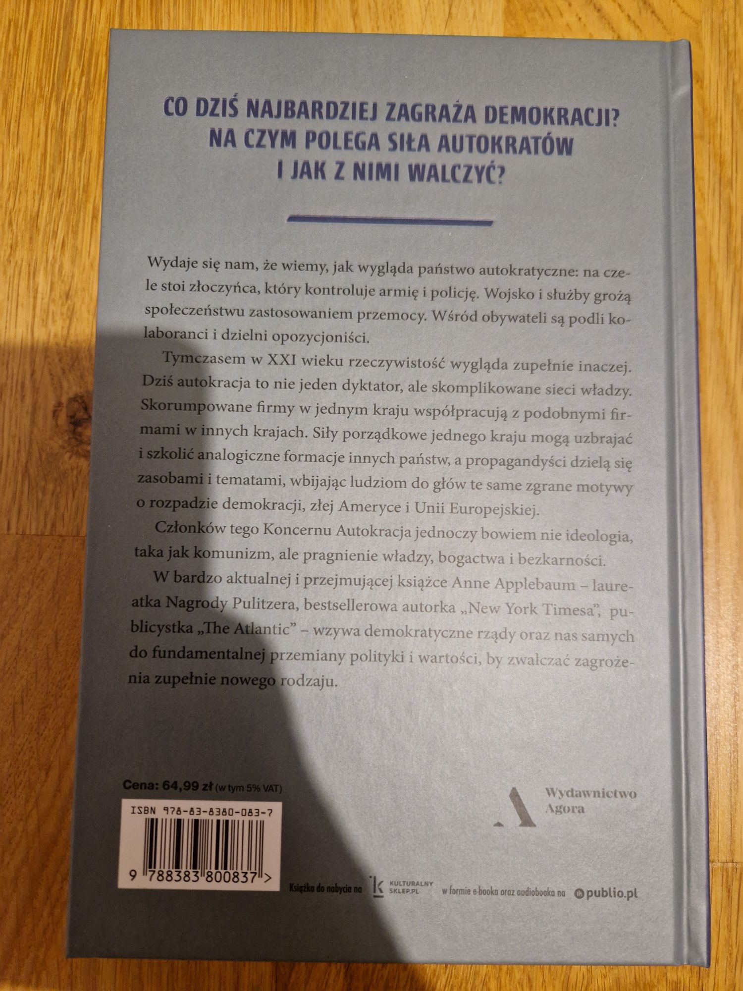 Koncern Autokracja Anne Appelbaum