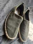 Espadryle zielone khaki nr. 43