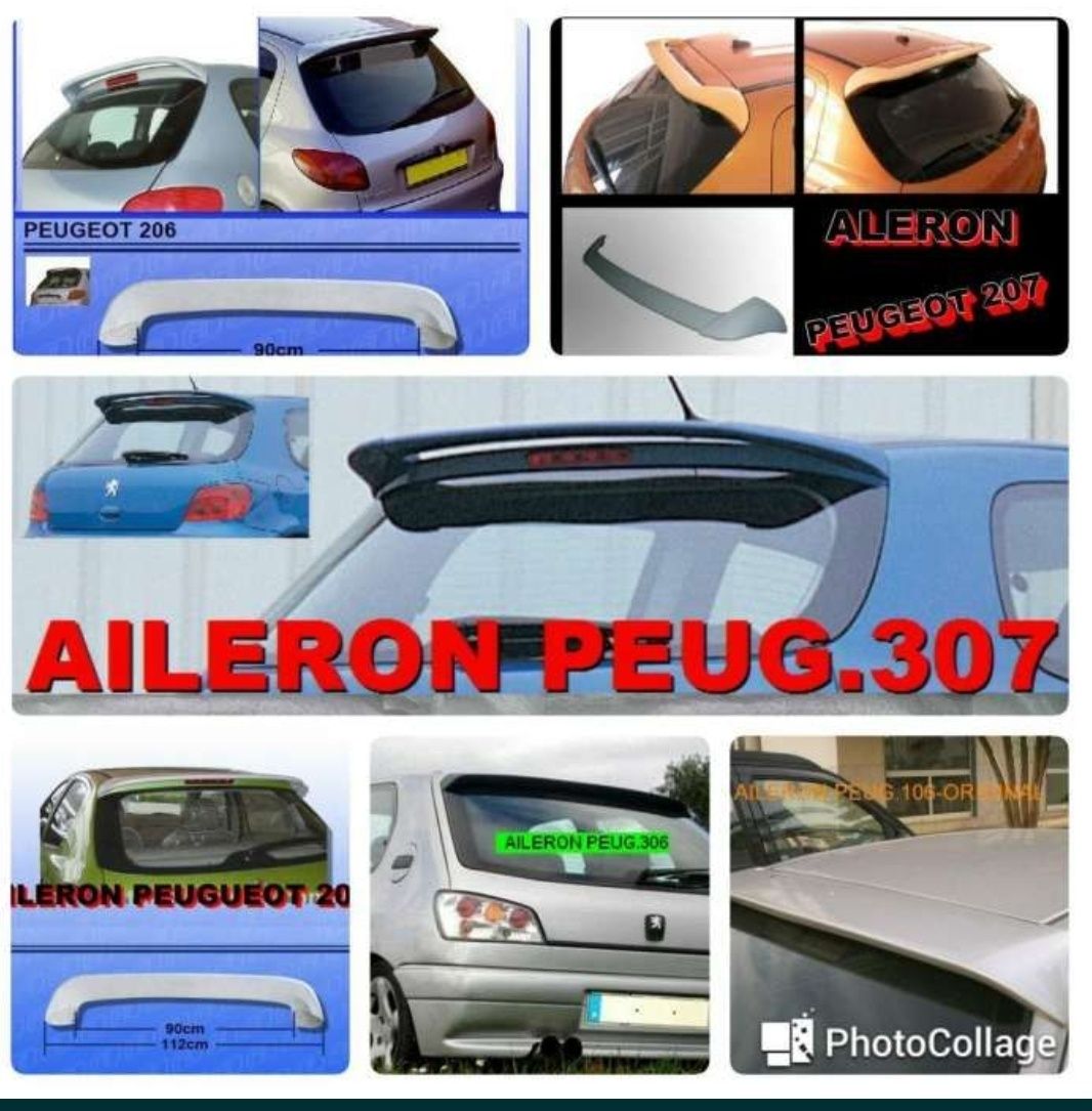 Ailerons Peugeot (novos)