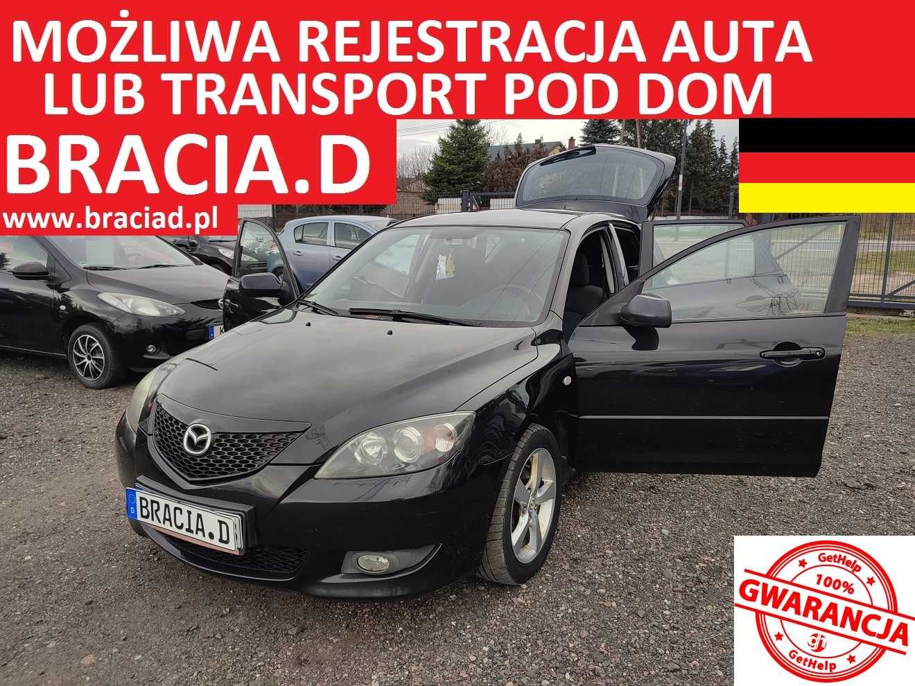 Mazda 3 1,6 Benzyna 2006r Zadbana z Niemiec 100% OPŁAT